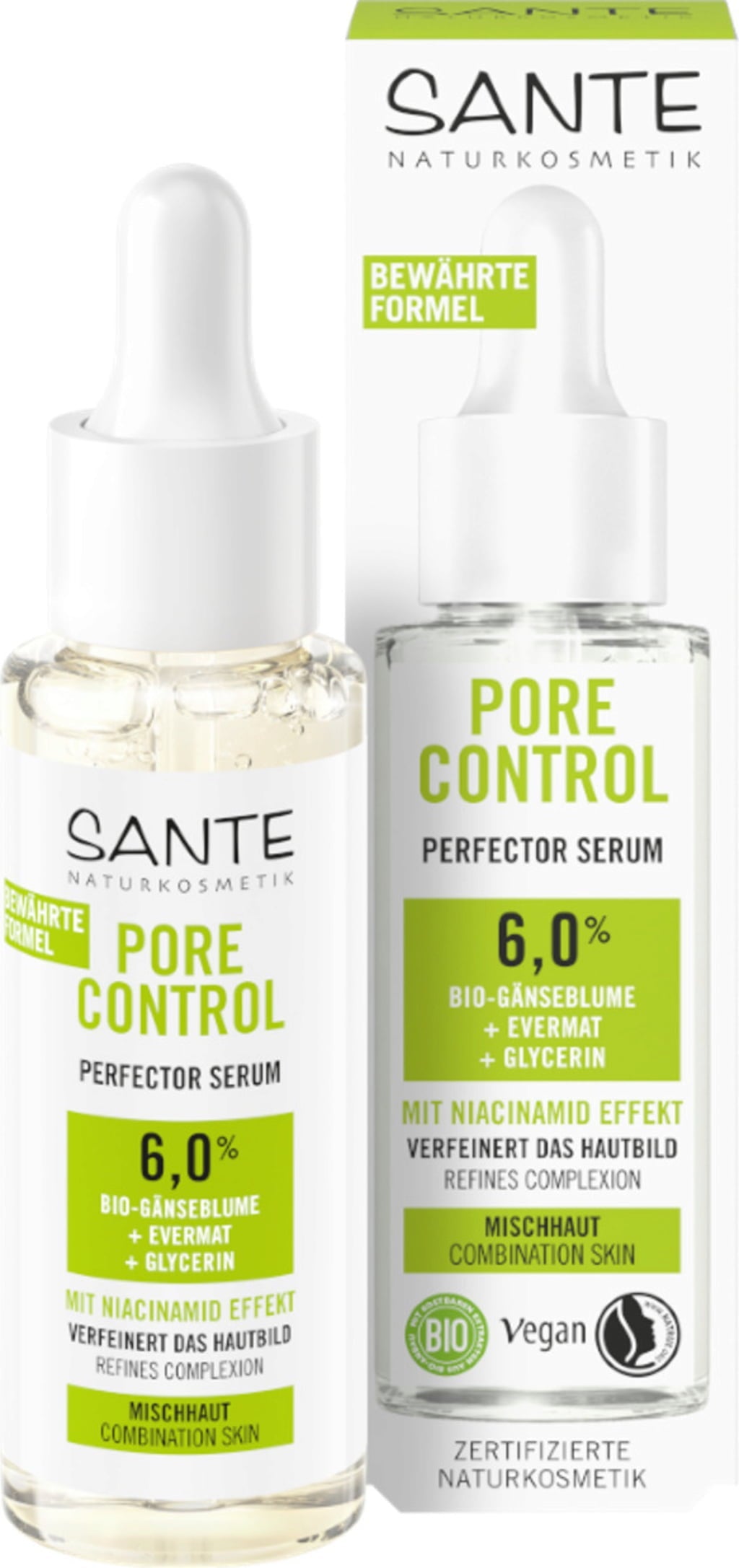 SANTE Pore Control Siero Perfezionante, 30 ml
