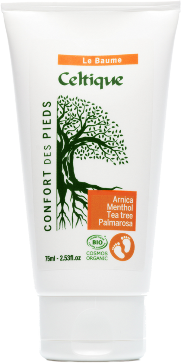Baume Celtique Celtic Foot Balm 75ml – Balsamo piedi rinfrescante e nutriente per piedi secchi e stanchi di VeroBelloBio, cura naturale per il benessere autentico.