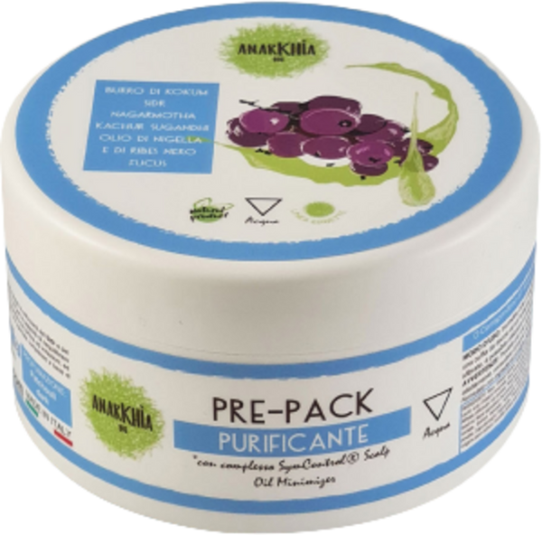 Impacco pre-shampoo purificante Anarkhia Acqua per capelli grassi e lucidi