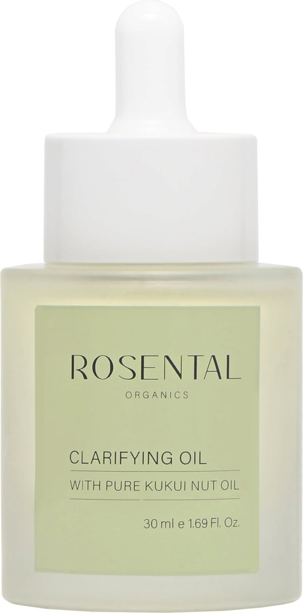 Olio purificante Rosental Organics con olio di noce kukui per pelli grasse e miste