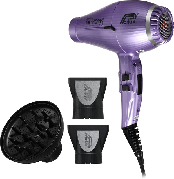 Parlux Alyon® Air Ionizer Tech - Professional Hairdryer - Lilac Edition