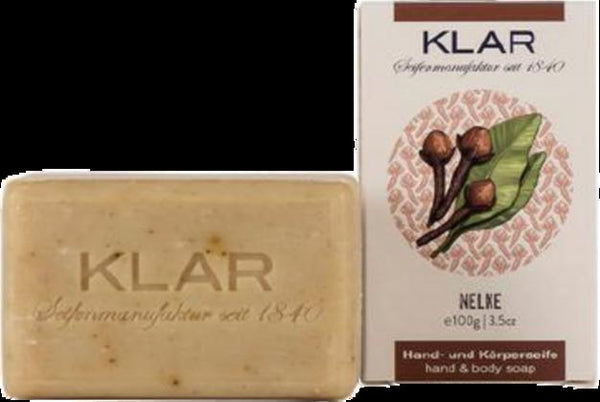 Saponetta viso e corpo KLAR ai chiodi di garofano per pelle normale