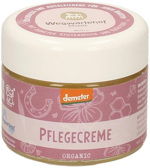 Wegwartehof Crema Viso Nutriente Biologica al Latte di Cavalla per pelle secca e stressata. Bellezza consapevole e naturale.