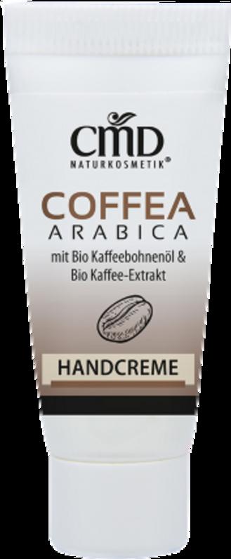 Crema mani biologica CMD Naturkosmetik Coffea Arabica per pelle secca e normale, nutre e rigenera le mani con ingredienti naturali. Scopri la bellezza consapevole su VeroBelloBio.