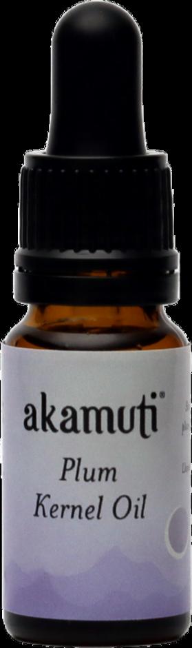 Akamuti Olio di Semi di Prugna biologico per pelli secche e mature, ricco di Vitamina E per idratazione e morbidezza