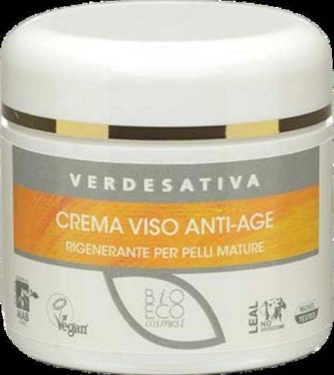 Verdesativa Crema Viso Anti-age bio per bellezza naturale e autostima | VeroBelloBio