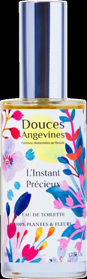 Douces Angevines Eau de Toilette L'Instant Précieux 50ml - Bellezza naturale e benessere consapevole per una pelle radiosa. Un prodotto Douces Angevines, disponibile su VeroBelloBio.