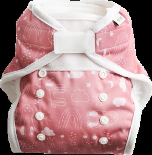 Copri Pannolino Vimse Rusty Pink Teddy per una bellezza reale e un'autostima vibrante