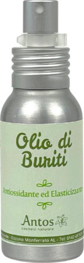 Antos Olio di Buriti biologico per pelle radiosa, abbronzatura e idratazione profonda