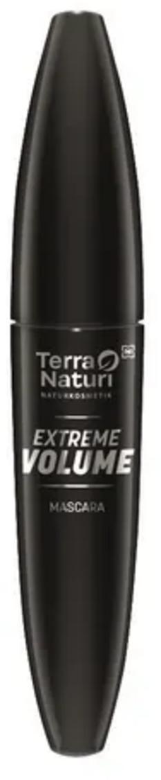 Mascara biologico Terra Naturi Extreme Volume nero per ciglia voluminose e idratate