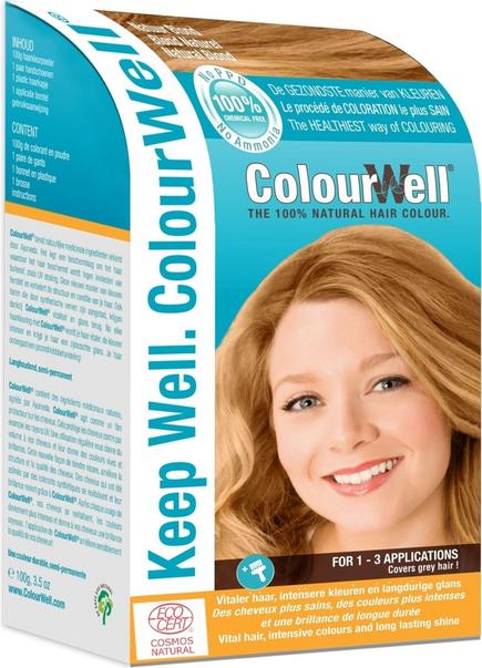 Tinta ecobio ColourWell Biondo Naturale per capelli biondi e bianchi, senza ammoniaca