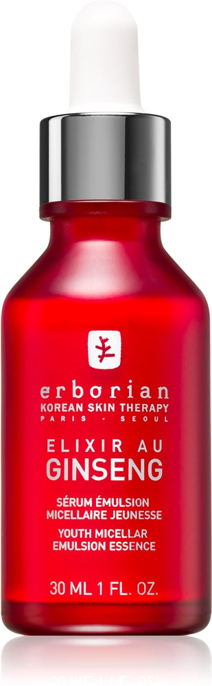 Erborian Ginseng Elixir – Anti-Aging Micellar Serum with Immediate Lifting Effect (30ml)
