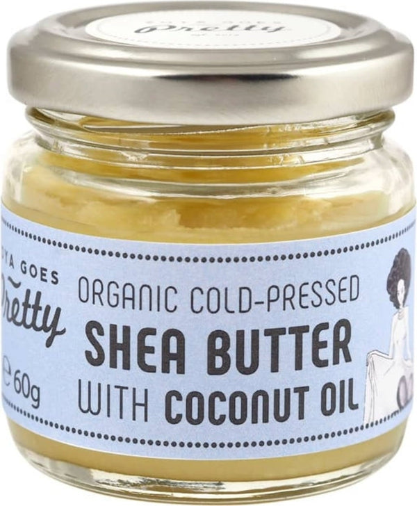 Zoya goes Pretty Burro di Karitè con Olio di Cocco 60g - Idratante naturale per pelli secche e sensibili