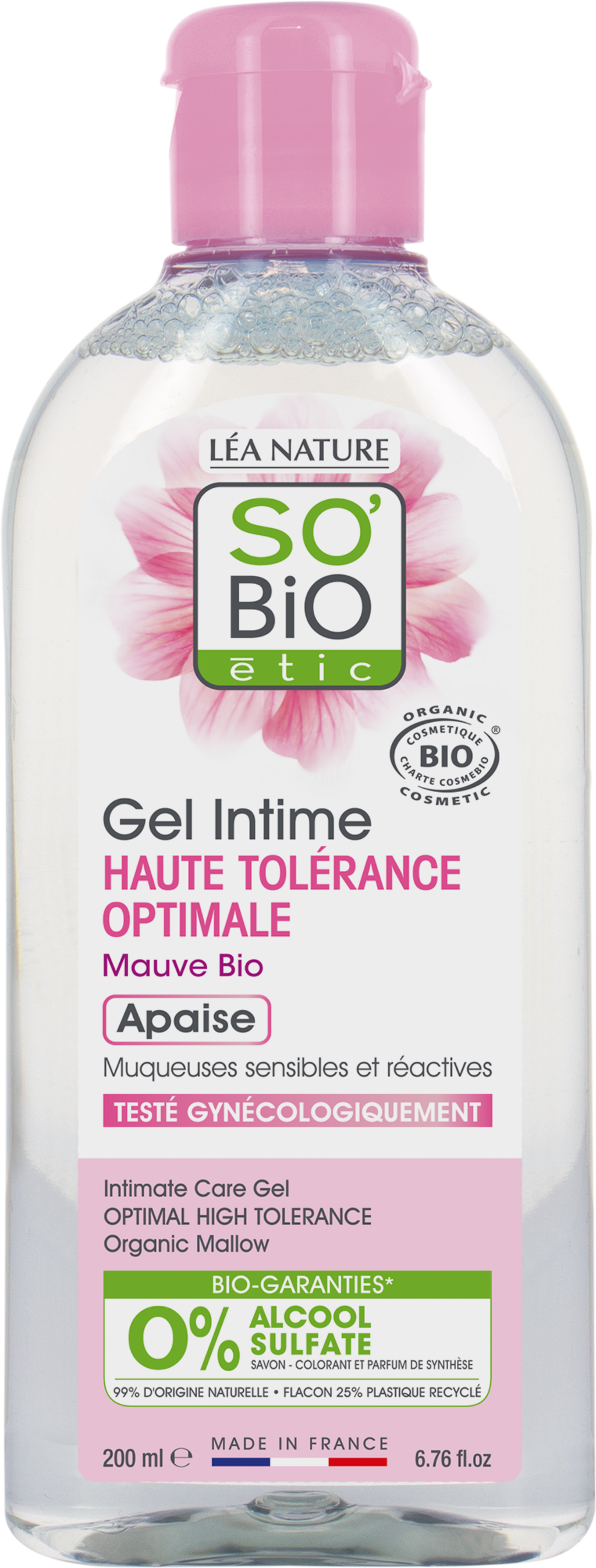 LÉA NATURE SO BiO étic Hypoallergenic Mallow Intimate Hygiene Gel, 150 ml