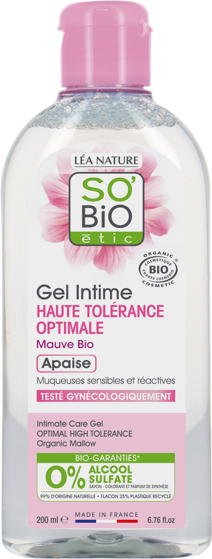 Gel igiene intima biologico ipoallergenico alla malva per pelle sensibile VeroBelloBio