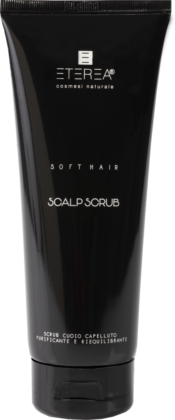 Eterea Cosmesi Naturale Scalp Scrub purificante per cuoio capelluto, 200ml, con acido salicilico per capelli grassi