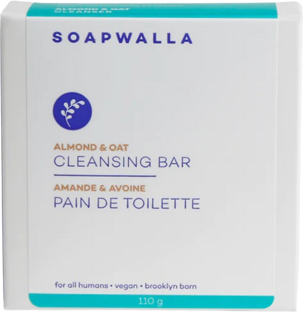 Sapone esfoliante biologico Soapwalla Mandorla e Avena per pelle sensibile. Un rituale di bellezza consapevole e idratante per il corpo.