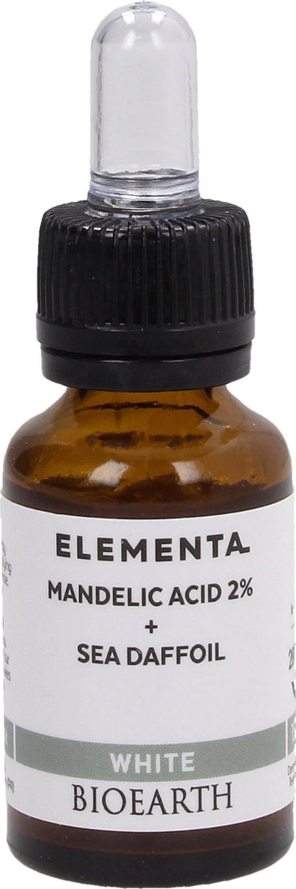 ELEMENTA WHITE 2% Mandelic Acid Serum + Sea Lily - Bioearth