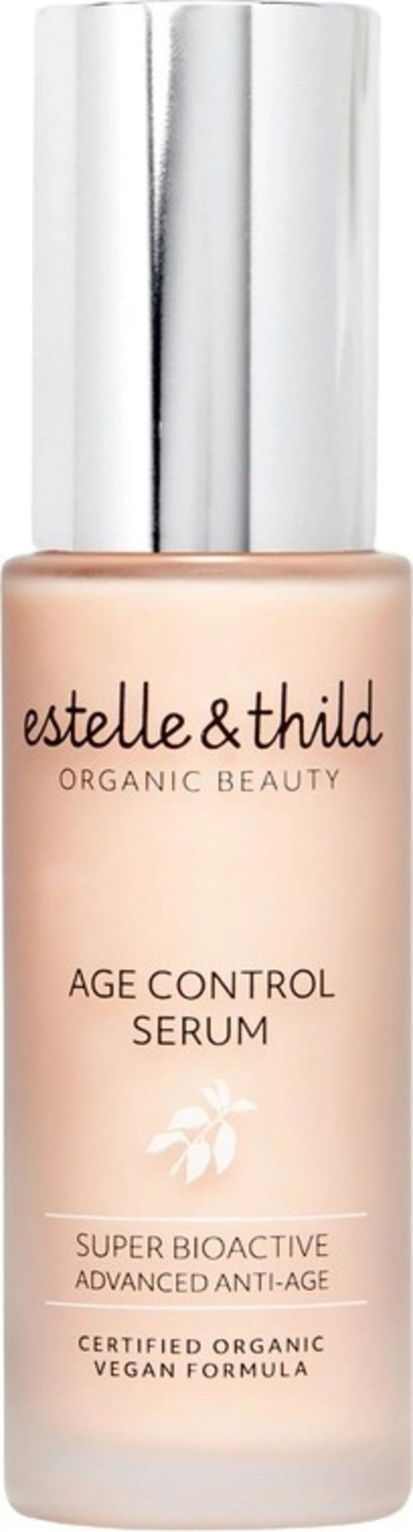 Siero viso anti-età bio estelle & thild con microalghe e acido ialuronico per pelle matura