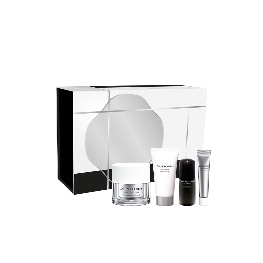 Shiseido Men Gift Set - 4-Product Global Anti-Aging Routine