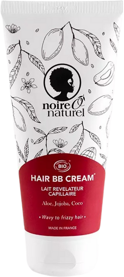 Noireônaturel Hair BB Cream balsamo leave-in per capelli ricci e crespi con oli vegetali bio e aloe vera per idratazione e styling naturale