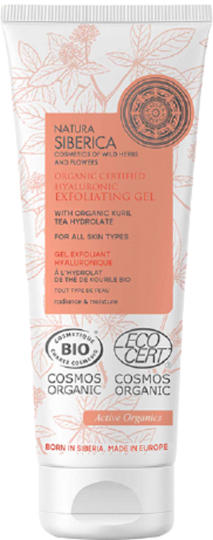 Natura Siberica Hyaluronic Exfoliating Gel, 75 ml