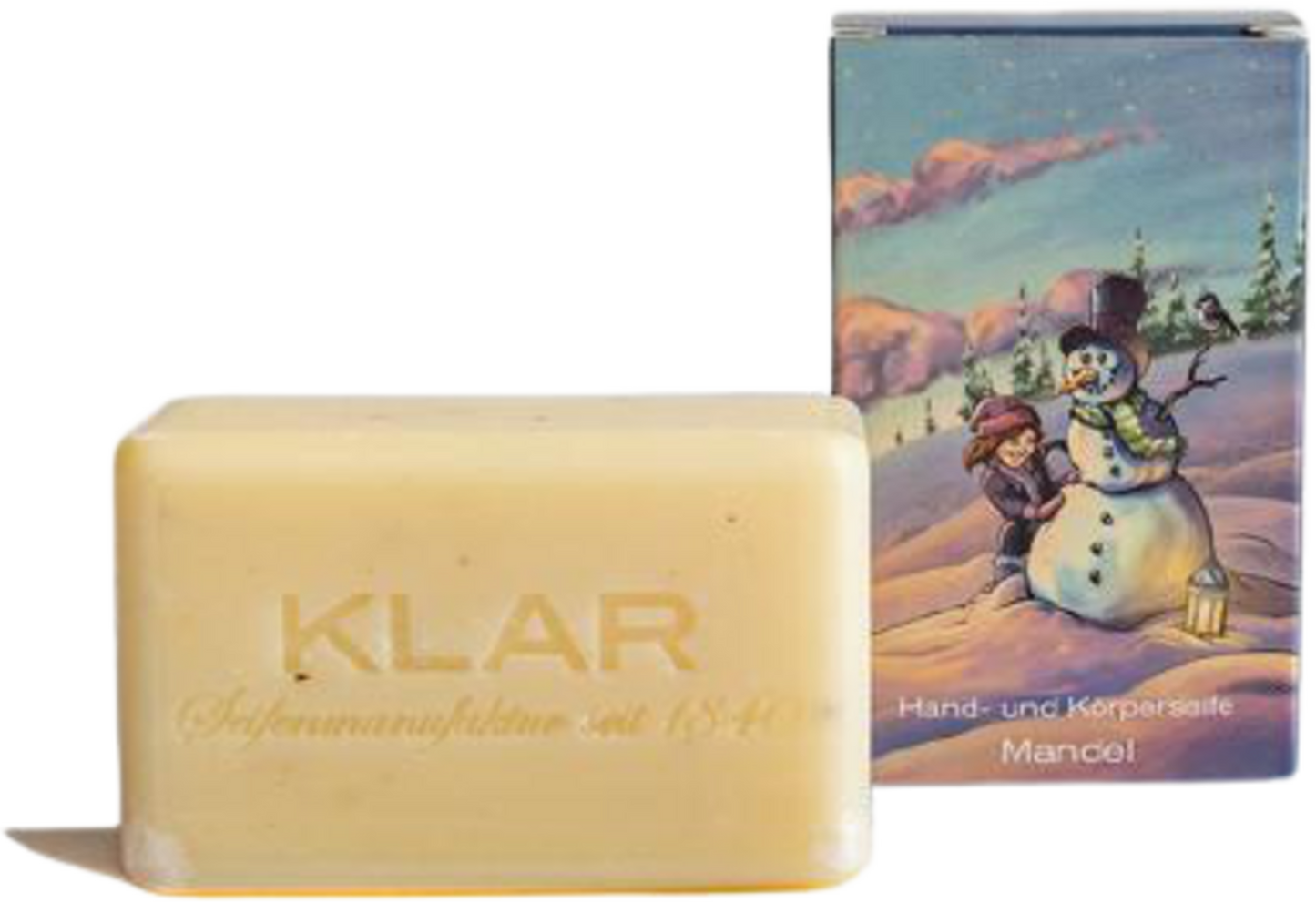 KLAR "Merry Christmas" Almond Soap (100 g)