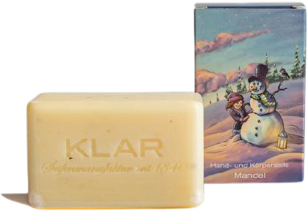 KLAR "Merry Christmas" Almond Soap (100 g)