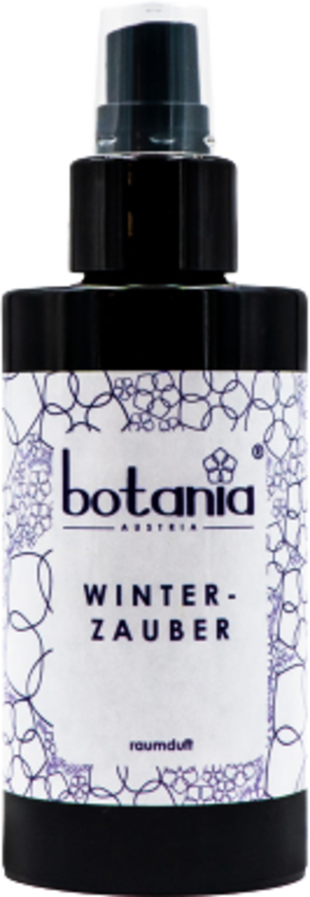 Spray per Ambienti Magia d'inverno botania, profumo naturale con oli essenziali per un'atmosfera di benessere in casa, celebra la bellezza reale.