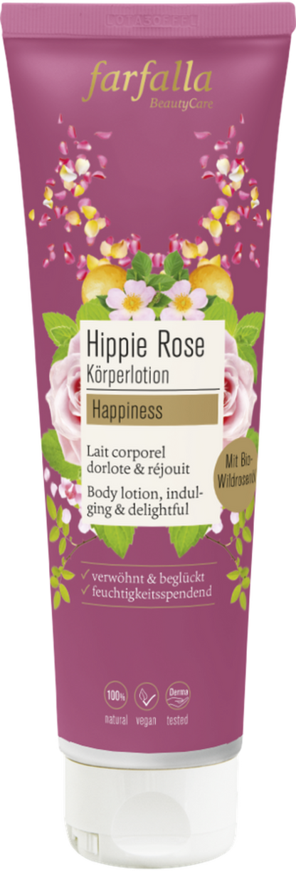 Farfalla Hippie Rose - Rose Body Lotion, 150 ml