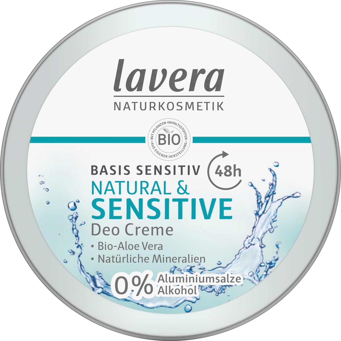 Lavera Basis Sensitiv Natural & Sensitive Deo Cream 50ml - Deodorante Crema Naturale per Pelli Sensibili
