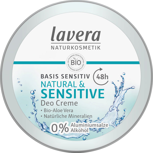 Lavera Basis Sensitiv Natural & Sensitive Deo Cream 50ml - Deodorante Crema Naturale per Pelli Sensibili