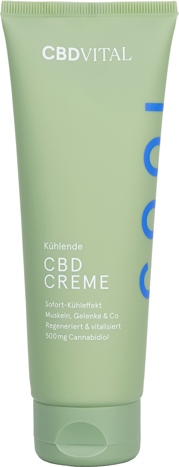CBD-Vital Crema Bio Rinfrescante al Cannabidiolo per recupero post-sport