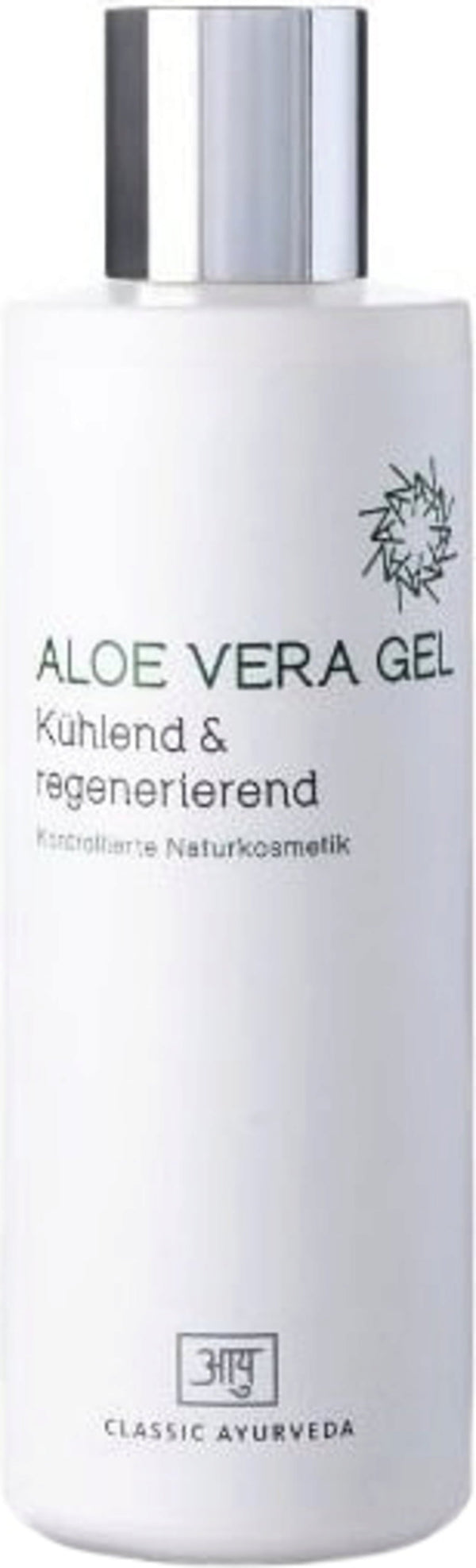 Classic Ayurveda Aloe Vera Gel, trattamento idratante e rigenerante con Aloe Vera biologica per una pelle rinfrescata e nutrita.