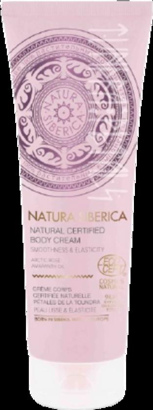 Natura Siberica Smoothness & Elasticity Body Cream – crema corpo bio idratante ed elasticizzante per tutti i tipi di pelle, vegana e unisex