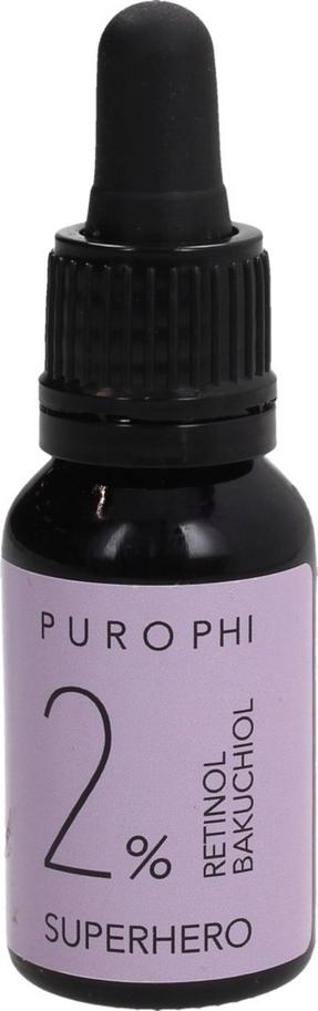 Siero viso Purophi Superhero Retinolo Bakuchiol per pelle matura e levigata