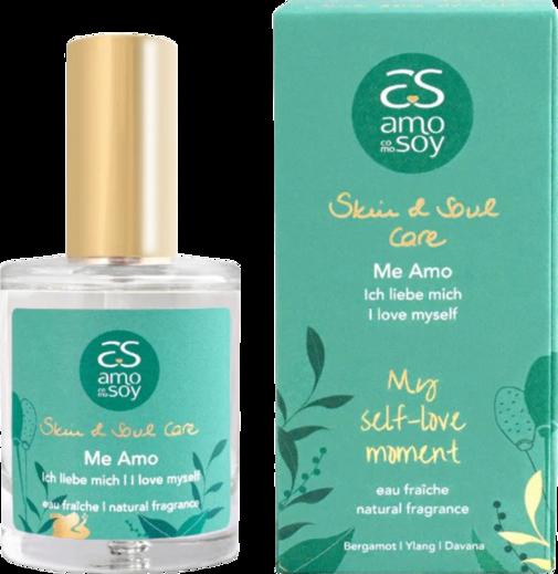 amo como soy Me Amo Eau Fraîche, 50 ml – profumo bio floreale con bergamotto e vetiver per il benessere della pelle e della mente