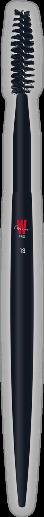 Miss W Pro Lash Wand N°13 - Pennello per ciglia, scovolino mascara per ciglia definite e naturali, bellezza consapevole