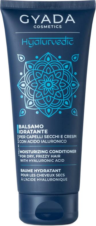 Impacco Ayurvedico Rivitalizzante Gyada Cosmetics Hyalurvedic per capelli secchi e danneggiati con Amla e Acido Ialuronico per una chioma sana e luminosa