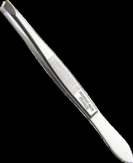 Pinzette di precisione Avril per sopracciglia e epilazione delicata, in acciaio inossidabile.