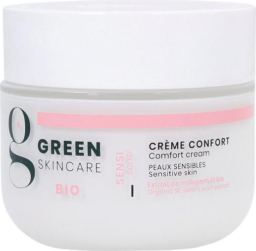 VeroBelloBio: Green Skincare SENSI Comfort Cream - Crema viso biologica per pelli sensibili, idratante e lenitiva