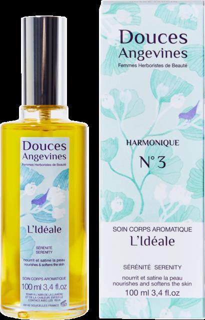 Douces Angevines Olio Corpo N° 3 L'Idéale, 100 ml - Bellezza consapevole e pelle setosa con VeroBelloBio.