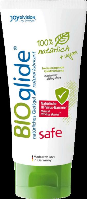 BIOglide Lubrificante Intimo Safe con Carragenina 100ml di VeroBelloBio - Naturale, vegano e idratante per un benessere intimo autentico.