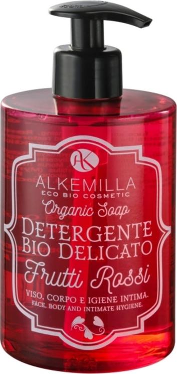 Detergente corpo bio delicato Alkemilla ai frutti rossi per una pelle nutrita, protetta e una bellezza consapevole. Scopri i benefici antiossidanti e il pH equilibrato.