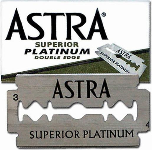 Lamette Astra Superior Platinum Tukiki per rasatura consapevole e depilazione naturale - VeroBelloBio