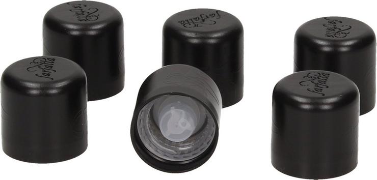 Tappi per bottigliette vuote Farfalla, ideali per cosmetici liquidi bio e naturali per la tua beauty routine sostenibile VeroBelloBio