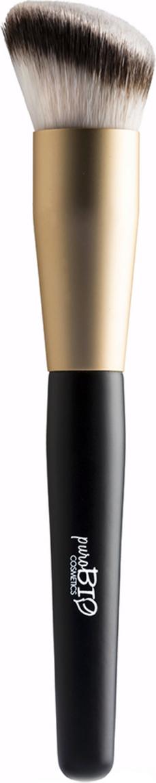 Pennello Sculping Angled Blush puroBIO Cosmetics per bellezza reale e make up biologico