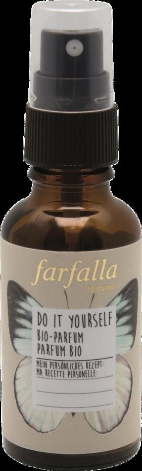 Profumo biologico Farfalla Do It Yourself 27ml base per creare fragranze personali con Hamamelis bio e bergamotto denaturato per bellezza reale e consapevole