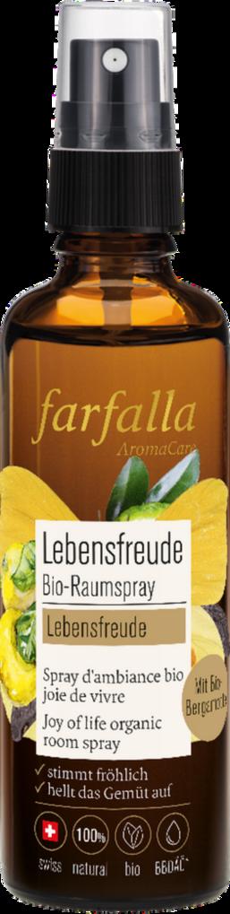 Spray ambiente al bergamotto Farfalla per benessere e buonumore, 75 ml, vegan