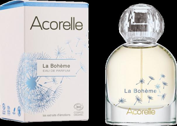 Acorelle Eau de Parfum La Bohème – Fragranza biologica floreale e agrumata per una bellezza autentica e consapevole